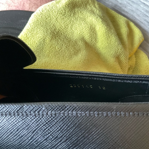 $990 Brand new Prada saffiano loafers. US 13 - Picture 7 of 9